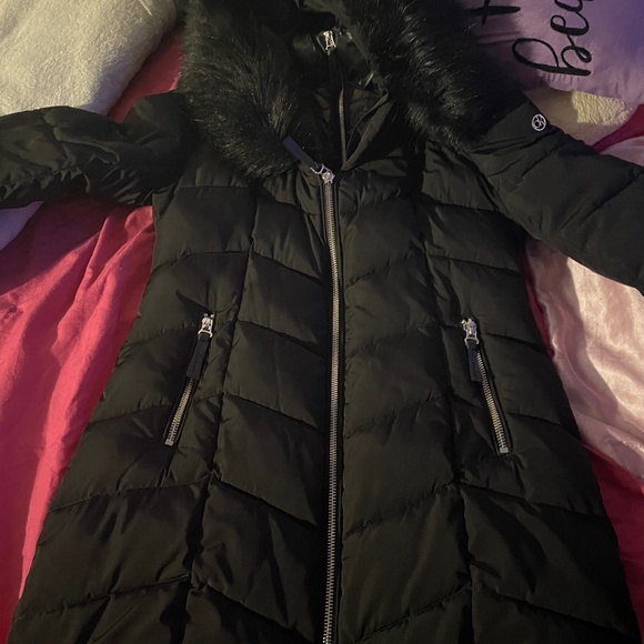 Calvin Klein Jackets & Blazers - Calvin Klein fur hooded coat .